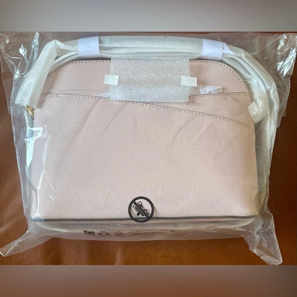 BNIP! MICHAEL KORS, Jet Set Travel Medium Dome Crossbody Bag, POWDER BLUSH 💖 - Picture 6 of 15